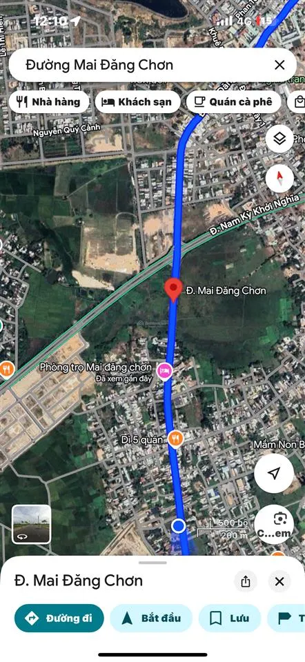 Hiếm đất mặt tiền mai đăng chơn133m2 gần võ chí công 4.39 tỷ khẳng định rẻ nhất hiện nay