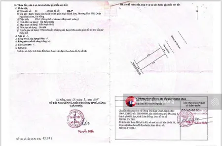 Bán đất lê văn hiến, ngũ hành sơn, đà nẵng, 97m2