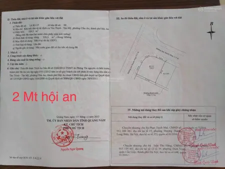 Hàng hiếm góc 2 mt nguyễn thành ý lô r223 dt 329.5m2, ngang 17.5m, khu làng chài, an bàng