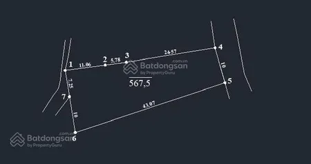 Bán đất tại xã yên bài,ba vì, hà nội, giá 8,5 triệu / m2, 567.5 m2, 10m mặt tiền hậu 18m