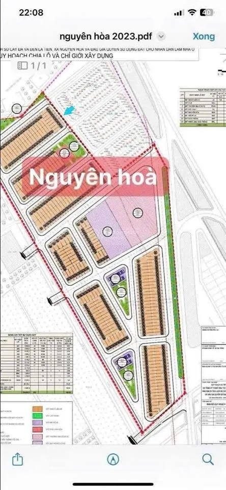 Bán đất giãn dân nguyên hoà gần cao tốc tân phúc võng phan bến xe la tiến suối khoáng nóng