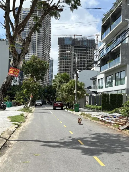 Bán lô góc 2 mặt tiền lê mạnh trinh & phước trường 8 dt 142,6m ngang 8m