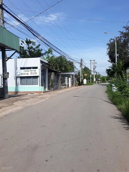 Bán đất 535m2 chính chủ mặt tiền thổ cư, sổ hồng riêng tại giang điền, trảng bom