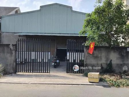 Xưởng diện tích 740m2. mt đường thạnh lộc 41, q12 ngay cầu năm bậu điện 3 pha đầy đủ tiện ích