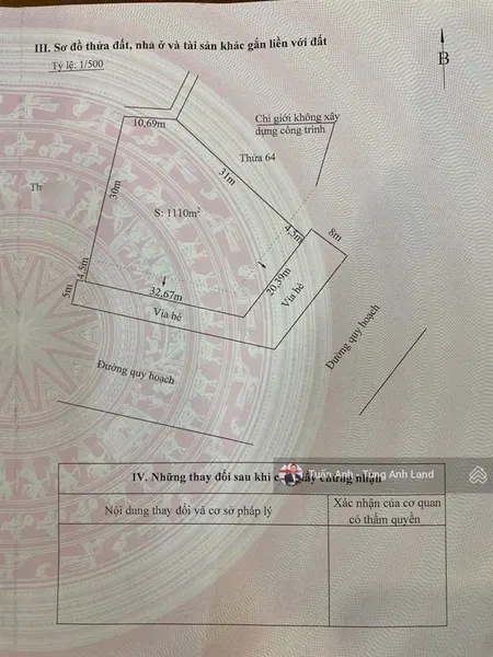 Bán lô đất 1.110m² lô 18d, tuyến 2 lê hồng phong, hải phòng