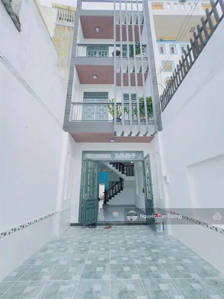 Nhà phố diện tích khủng 4x32m đúc 3 lầu 1/ nguyễn thị búp gần chợ, gần hiệp thành city, q12