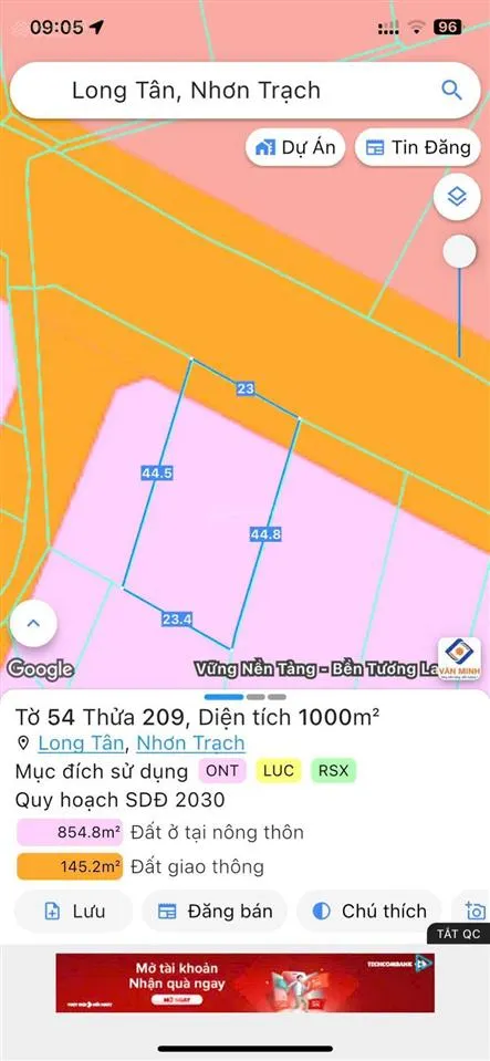 Hạ giá đất mặt tiền lý thái tổ, khu dân cư long hội. cơ hội đầu tư hấp dẫn, xuống tiền ngay hôm nay