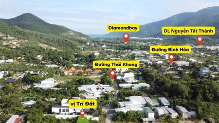 Bán đất 2 mặt tiền đường thái khang gần diamond bay nha trang giá siêu tốt