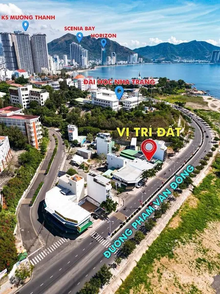 Bán lô đất mặt tiền đường biển phạm văn đồng nha trang