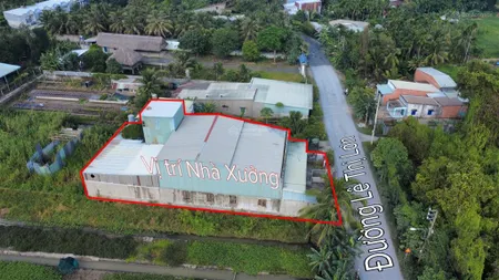 Xưởng 13x36=468m2 full thổ cư mt lê thị lơn bình mỹ củ chi hcm