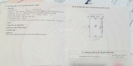 Hàng hiếm ra lò 71m mặt tiền 4.8m phú nghĩa xịn