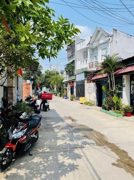 Đất shr 5.7m x 15m mặt tiền đường thới an 10, phường thới an, quận 12