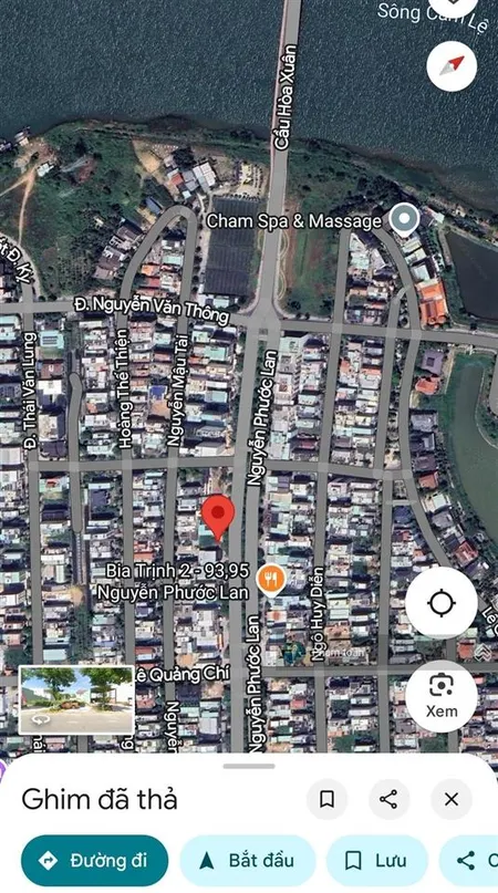 Bán lô nguyễn phước lan gần cầu hòa xuân, căn hội sungroup, tiềm năng tăng trưởng, giá đầu 15 tỷ tl