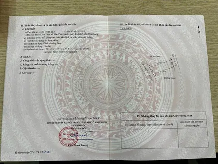 Bán lô góc 3 mặt tiền 103,5m2, mặt đường 6m kinh điền tân viên an lão. n 0345 693 ***