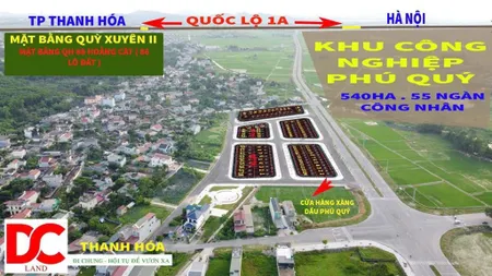 Chính chủ bán lô biệt thự khu công nghiệp phú quý