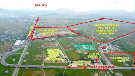 Cơ hội đầu tư sinh lời cao lô đất vàng giáp khu công nghiệp phú quý , thanh hóa