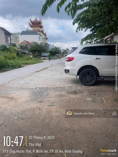 Bán gấp 2 lô liền kề mt qk1k, đối diện chung cư bcons, dĩ an vị trí vàng, giá siêu hời