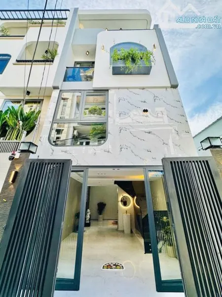 HẺM XE HƠI PHẠM VĂN CHIÊU - NHÀ XÂY MỚI 4 TẦNG FULL NỘI THẤT - NGANG 4.5M - 7 TỎI