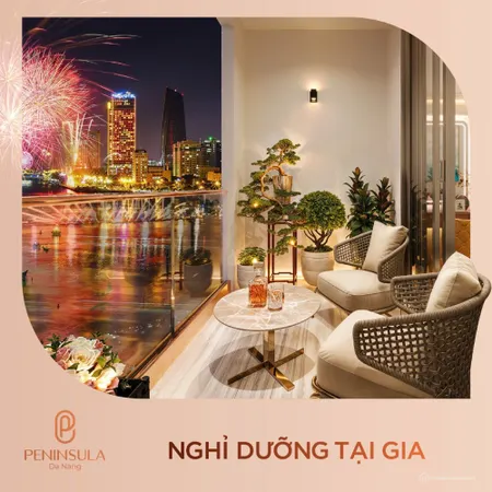 Căn 2PN hướng biển Peninsula Da Nang, bàn giao nội thất liền tường cao cấp!!! (Tin Hết Hạn)