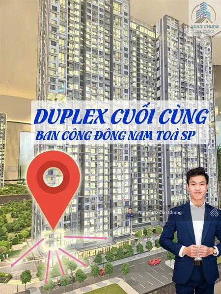 Căn duplex 117.5m2 toà sp cuối cùng giá nét kí trực tiếp cđt, đơn giá thấp không tưởng