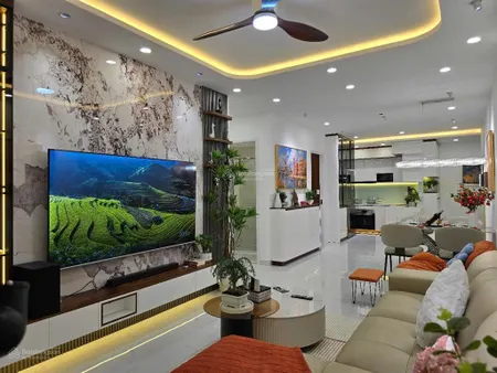 Căn hộ vị trí góc , 3pn 2wc , nội thất mới 100%, cao cấp tại chung cư sky garden 2, quận 7