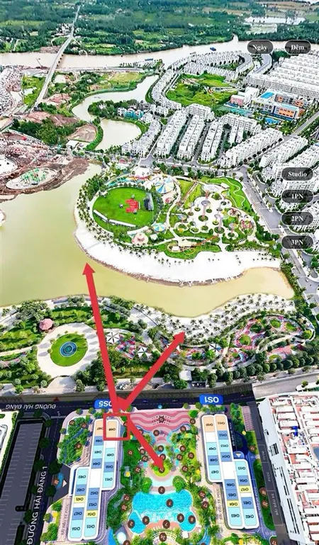 Hàng hiếm 3pn2wc the opus tầng 24 view siêu đỉnh, dự án top 1 tại vhgp