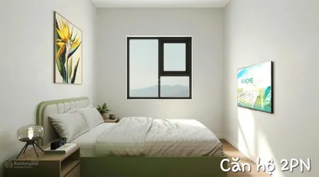 Căn hộ 2pn dự án k home new city, giá chỉ từ 1,55 tỷ thanh toán 310 triệu, tặng full nội thất