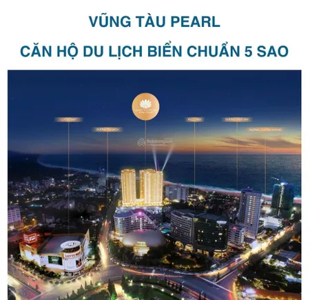 Bán gấp căn 1pn dự án vũng tàu pearl lỗ 50 triệu! alo thuỷ võ 0901 681 ***
