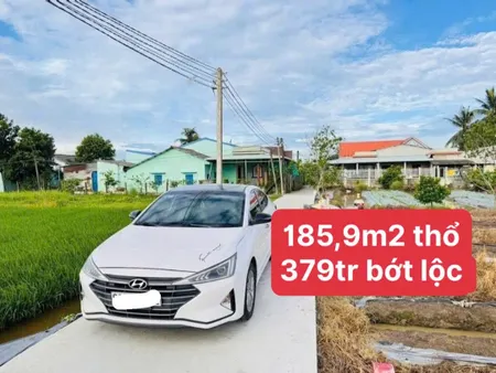 ⭐️⭐️ 186m thổ cư chỉ 379tr. Xe hơi đậu ngay đất