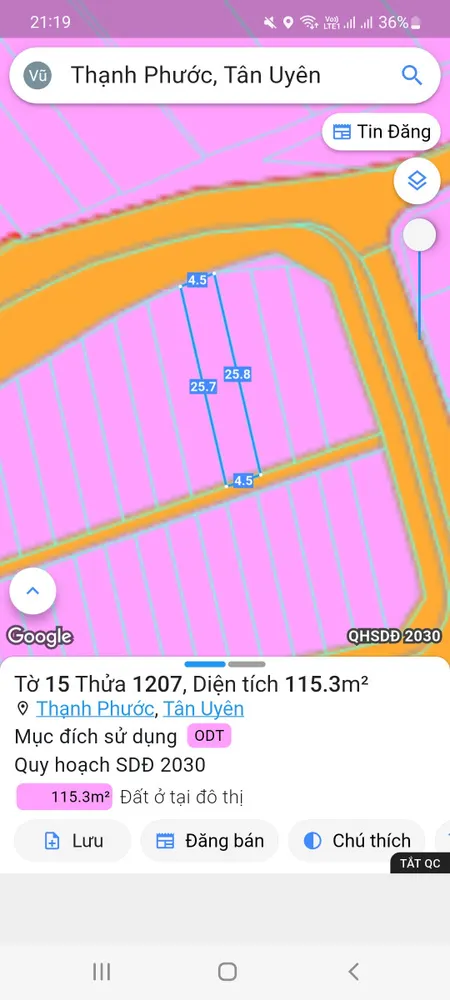 Nhà Đất Thạnh Phước Tân Uyên Bình Dương