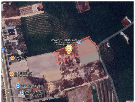 Bán đất 6812.1m² ngang 60m giá 12 tỷ Xã Bàu Bàng