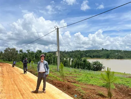 Chính chủ bán lỗ 22m mặt tiền view hồ thôn 10, giá 1 tỷ