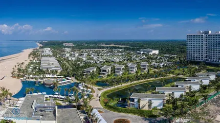 Bán biệt thự 3 phòng ngủ trực diện biển melia hồ tràm at the hampton, 42 tỷ