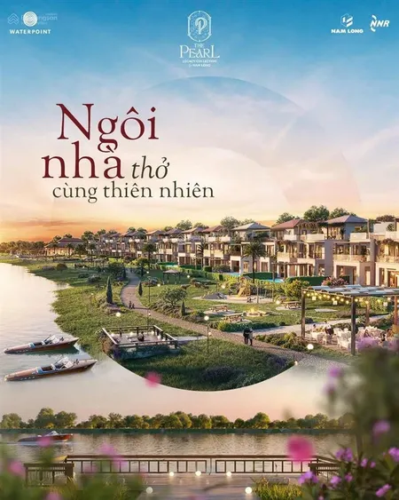 Khu đô thị waterpoint ra mắt 241 căn biệt thự phong cách địa trung hải phân khu the pearl