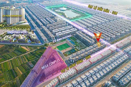 Liền kề vươn hoa đông nam ánh dương 16 mặt tiền 5m giá chỉ hơn 9 tỷ, ký trục tiếp cđt 0946 455 ***