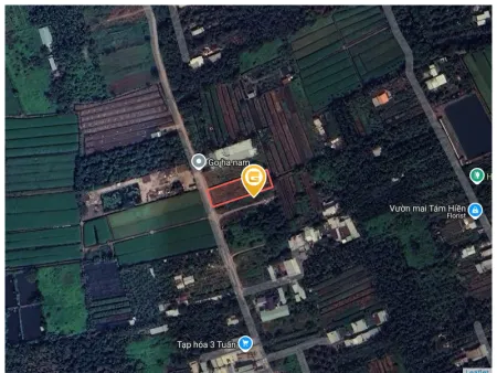 Bán đất 999.8m² ngang 16,5m giá 6 tỷ Phường Thới An