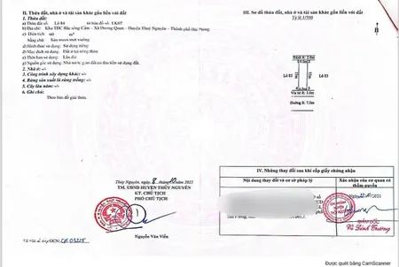 Bán đất 60m2m² ngang 4m lô tái định cư áp Tràn 84lk07. giá 3.38 tỷ Phường Thủy Nguyên( Dương Quan)liên hệ 0362558882