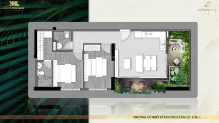 Sang nhượng căn gd1 sân vườn (80m2, hiếm có) & căn loại 1pn (46m2) ở khaihoan prime