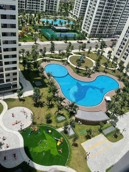 Bán căn hộ 2pn 2wc (59m2) origami vinhomes grand park 2,85 tỷ, view hồ bơi