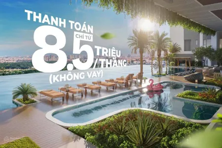 The felix 2pn giỏ hàng nội bộ 62m2 thanh toán 20% là nhận nhà, htls + gốc 0% cho đến khi nhận nhà