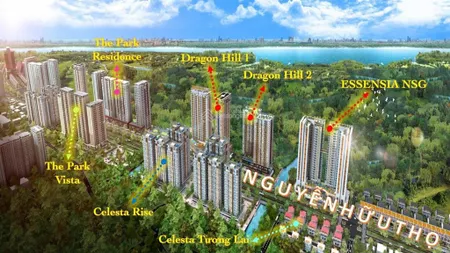Bán 2 phòng ngủ 81m2 essensia nam sài gòn 5,7 tỷ 0937 688 ***