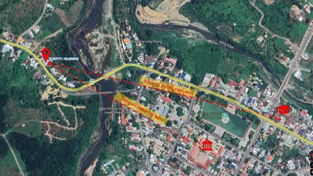 Bán đất mặt tiền tỉnh lộ 8b, sát trung tâm thị trấn khánh vĩnh