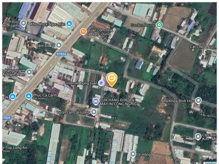 Bán đất 350m² ngang 5m giá 1.45 tỷ Xã Mỹ Hạnh