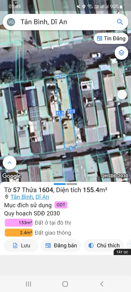 Nhà Đất Tân Bình Dĩ An Bình Dương
