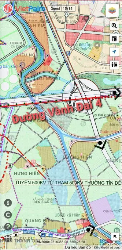 Chính chủ bán đất tặng nhà 2 tầng xã khánh hà, thường tín xe tải đỗ cổng, sát đấu giá 3,56 tỷ