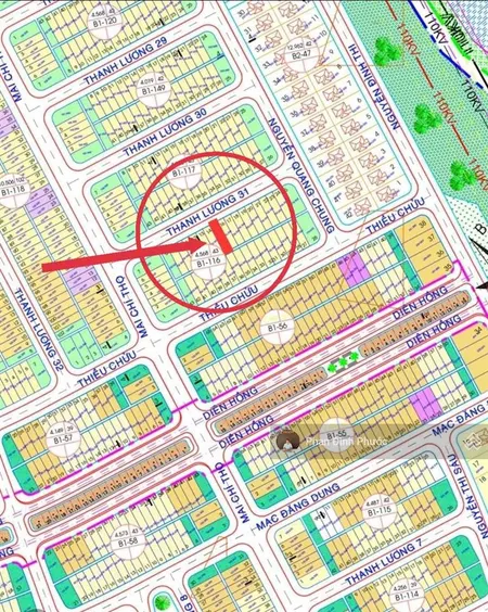 Bán đất đường thanh lương 31 hòa xuân, đà nẵng