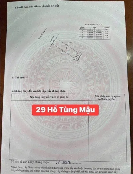 Hàng hiếm tại hồ tùng mậu, 8,7 tỷ, 81m2, đất thổ cư cực phẩm ở đà nẵng
