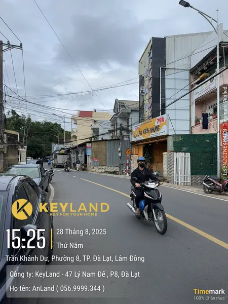 BÁN NHÀ MẶT TIỀN ĐƯỜNG TRẦN KHÁNH DƯ , PHƯỜNG 8, ĐÀ LẠT