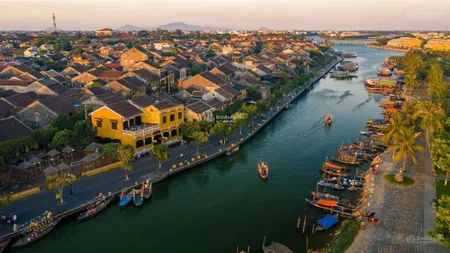 Bán 2 lô đất vàng 4 mặt tiền đường nguyễn duy hiệu trung tâm hội an, giá đầu tư chỉ 45 tỷ