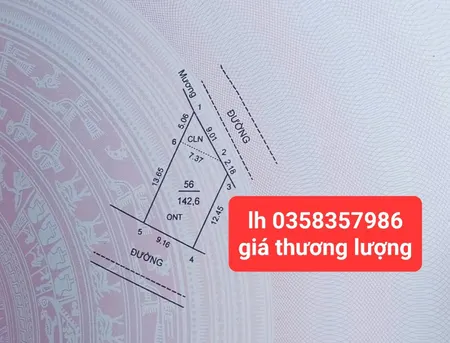Bán nhà 142.6m² ngang 9.16m giá 7.25 tỷ Xã Sóc Sơn